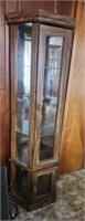 Lighted 6ft Curio Cabinet