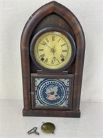 E.N. Welch Eight Day Beehive Shelf Clock