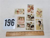 Victorian trade card lot - J&P Coates