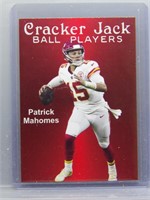 Patrick Mahomes Cracker Jack Promo