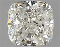Gia Certified Cushion Cut 2.01ct Si1 Diamond
