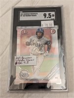 2019 Bowman -Wander Franco Graded 9.5 Card