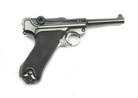 Lot: 163 - Mauser Luger P-08 (S/42 1938 Dated) 9mm