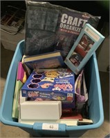 Craft Supply, Kid’s Games Box Lot.