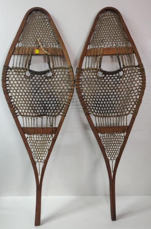 Pair of Vintage Snowshoes