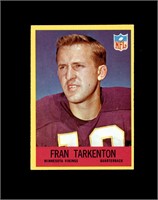 1967 Philadelphia #106 Fran Tarkenton EX to EX-MT+