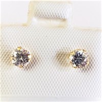 $150 14K  CZ Earrings