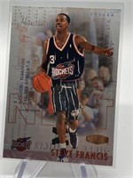 Steve Francis Flair Showcase Insert Card 18