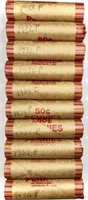(10) Rolls 1930's Wheat Cent Penny Lot