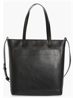 $277 Madewell The Zip-Top Leather Tote