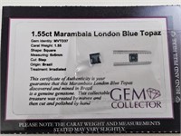 1.55ct Marambaia London Blue Topaz