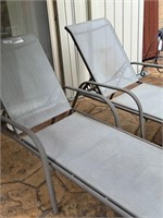 2 pcs Adjustable Lounge Chairs