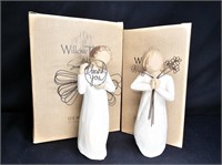 2 Willow Tree Figures: Just for You & Friendship