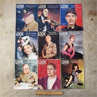 6ct 1943 Look Magazines