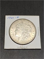 1921 O Morgan Silver Dollar