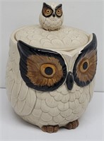 OMC Japan Mid Century Owl Cookie Jar