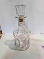 Vintage Glass decanter established 1870