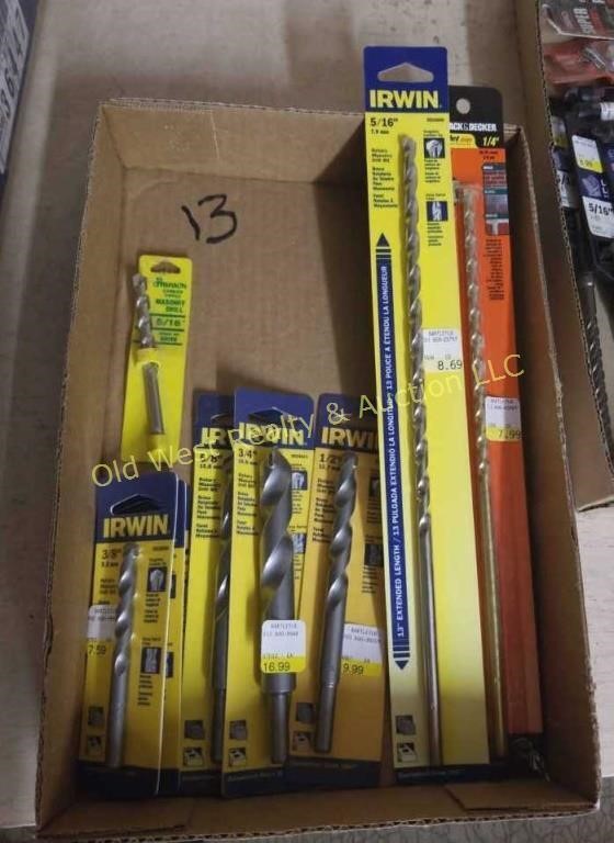 Box of Drill Bits (#13)