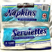 Signature Napkins 4 Packs