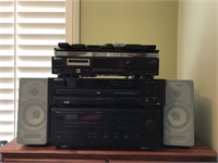 Yamaha Stereo Receiver, Sony DVD, Mini Disc & More
