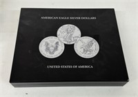 (40) AMERICAN EAGLE SILVER COINS