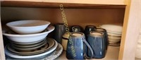 Dishes- plates, coffee cups, etc