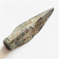 Scythian 6th-5th Century BC bronze arrowhead 33mm