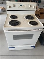 Whirlpool electric stove