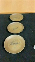 Rustic/Primitive Decorative Plates