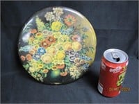 Floral Handpainted Wall Plaque