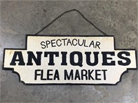 Spectacular Sign for Antique Flea Market