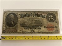 1917 United States, two dollar US note