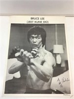 Signed Phoebe Lee (Sister Of Bruce Lee) Print On