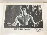 Signed Phoebe Lee (Sister Of Bruce Lee) Print On