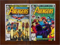 Marvel Comics 2 piece Avengers 217 & 218