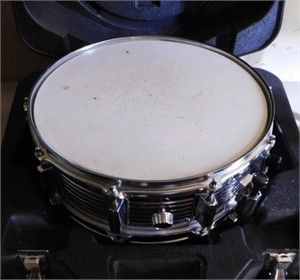 Percussion Plus snare drum in case,