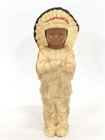 Vintage Native American boy plastic toy