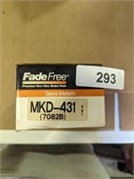 Fade Free Brake Pads