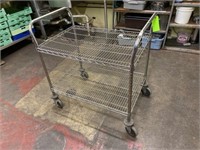 Rolling Metro Shelf Cart