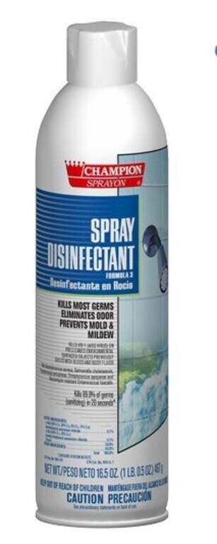 Champion Spray Disinfectant, 16.5 oz