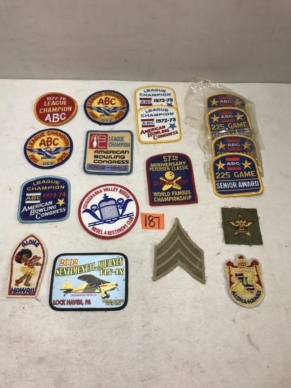 Various Vintage Patches