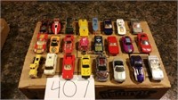24 TOY CARS, VARIOUS BRANDS