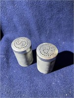 Metal Salt and Pepper Shakers