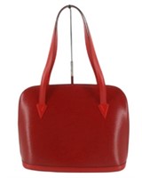 Louis Vuitton Castilian Red Epi Handbag