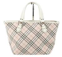 Burberry Medium Pink Nova Check Handbag