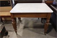 MARBLE TOP TABLE