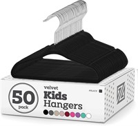 NEW $43 Velvet Kids Hangers Pack of 50