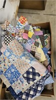 Box of Quilt Tops