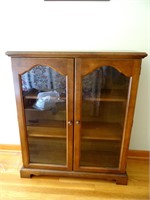 Quality Glass Front Bookcase