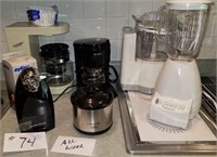 Small Kitchen Appliances, Blender, Coffee Makers,
